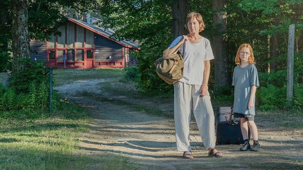 Julianne Nicholson and Zoe Ziegler in Janet Planet