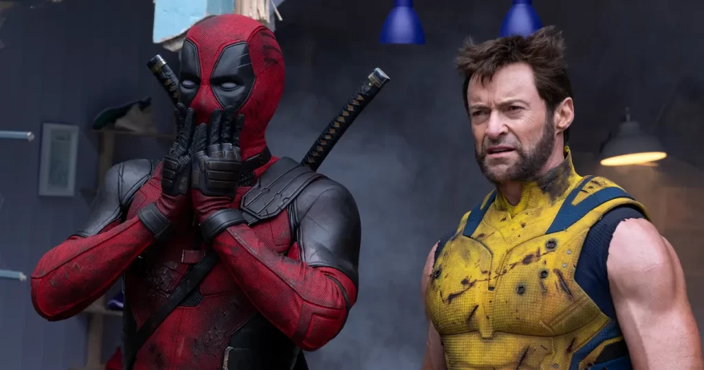 Ryan Reynolds and Hugh Jackman in Deadpool & Wolverine