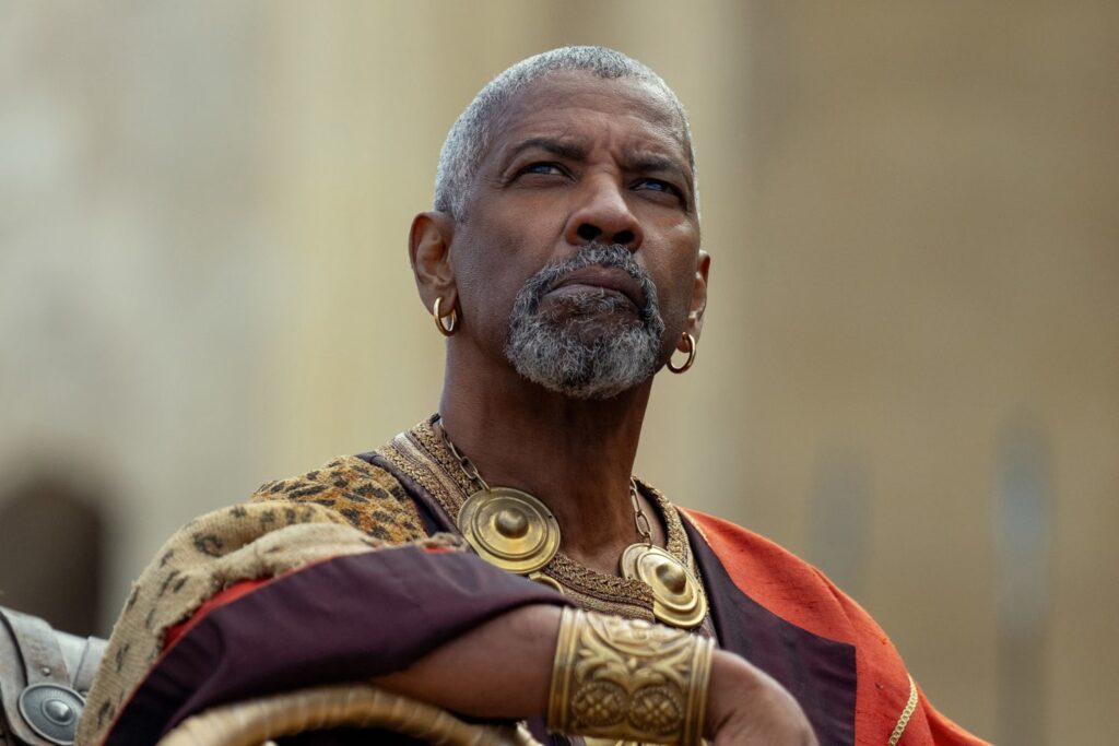 Denzel Washington in Gladiator II