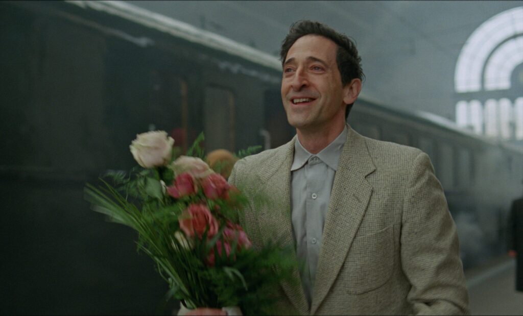 Adrien Brody in The Brutalist