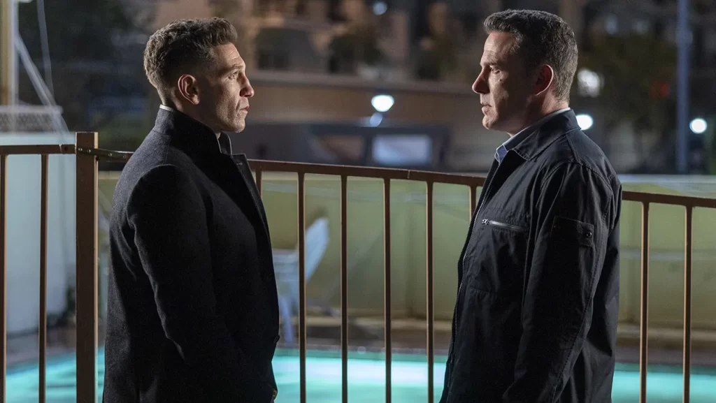 Jon Bernthal and Ben Affleck in The Accountant 2