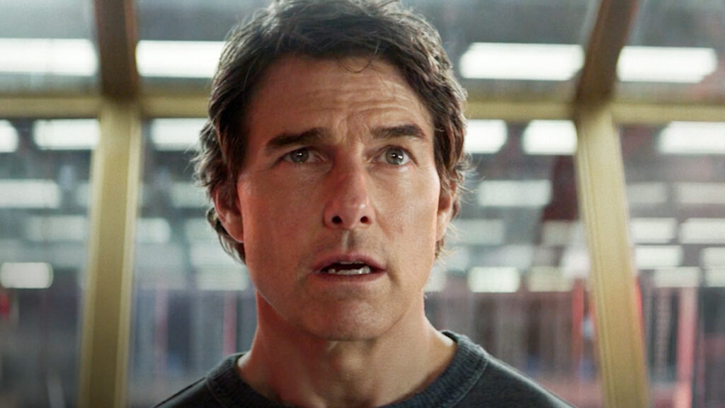 Tom Cruise in Mission Impossible, the Final Reckoning