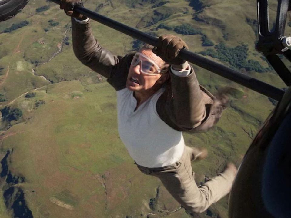 Tom Cruise in Mission Impossible, the Final Reckoning