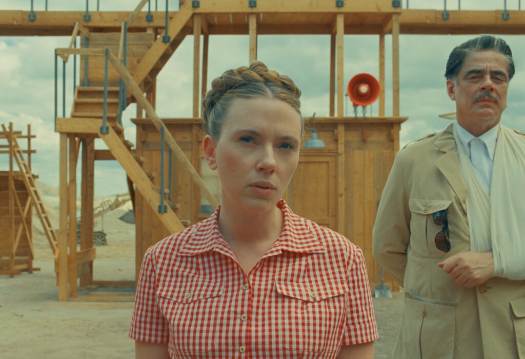 Scarlett Johansson in The Phoenician Scheme