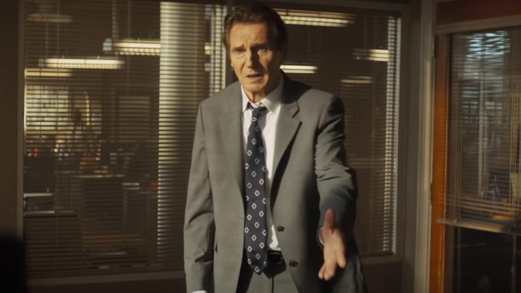 Liam Neeson in The Naked Gun