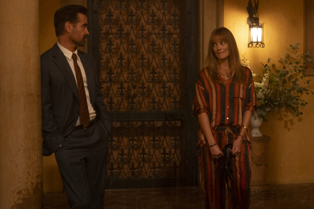 Colin Farrell and Margot Robbie in A Big Bold Beautiful Journey