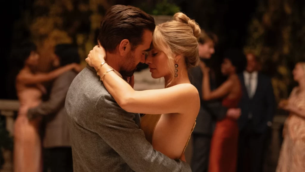 Colin Farrell and Margot Robbie in A Big Bold Beautiful Journey