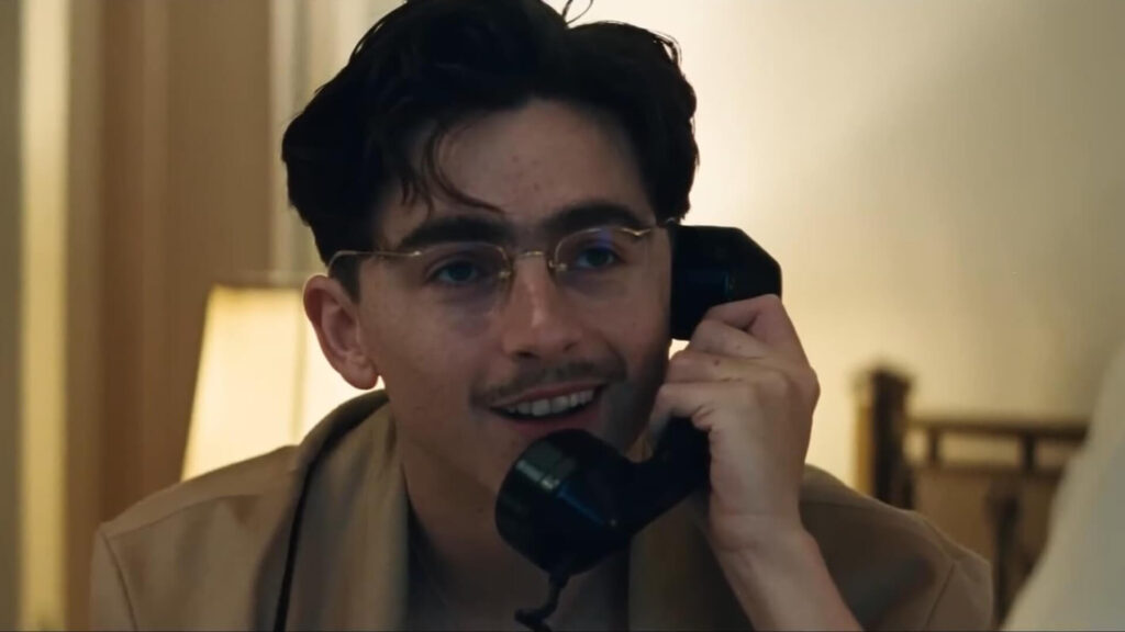 Timothee Chalamet in Marty Supreme