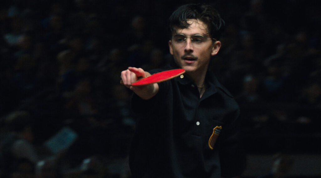 Timothée Chalamet in Marty Supreme