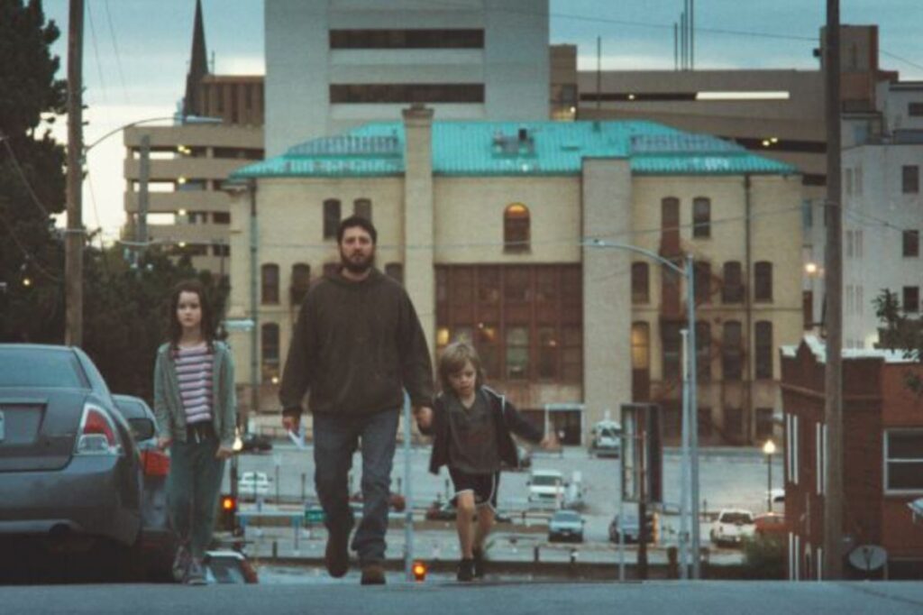 Molly Belle Wright, John Magaro, and Wyatt Solis in Omaha