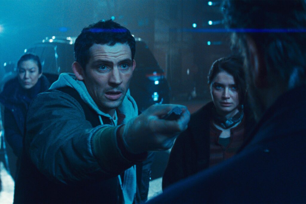 Josh O'Connor and Eve Hewson in Disclosure Day