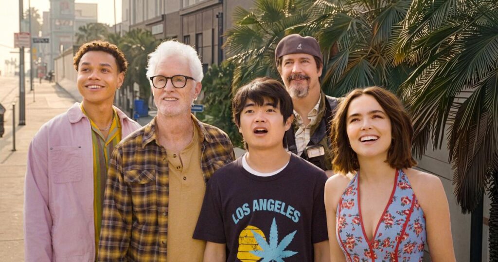 The main cast of Gail Daughtry and the Celebrity Sex Pass