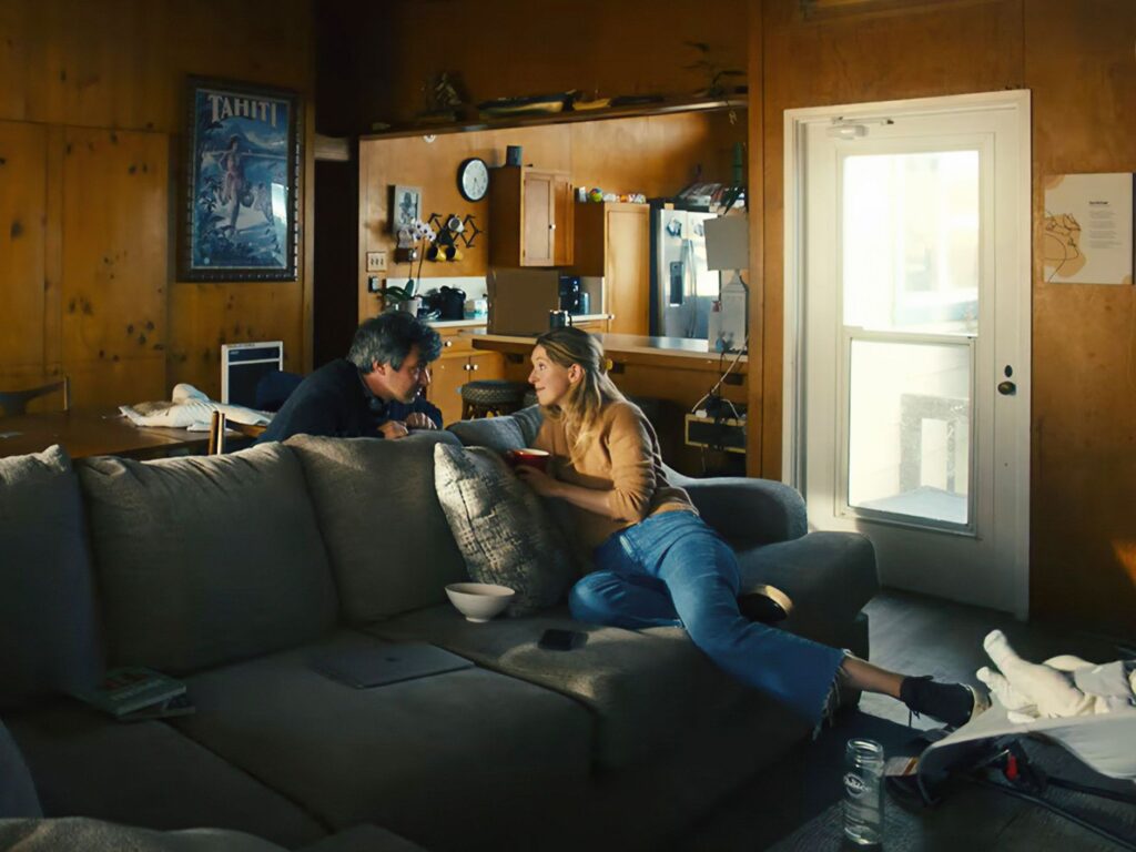 Nathan Fielder and Elizabeth Holmes in You Can See Everything
